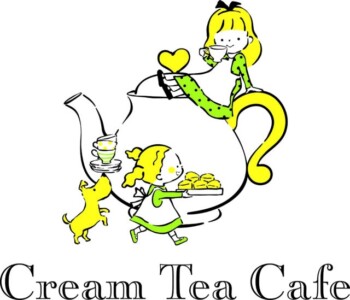 Cream Tea Cafe様の壁面クロス用シート